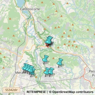 Mappa Via Sombrini, 24034 Cisano Bergamasco BG, Italia (3.81385)