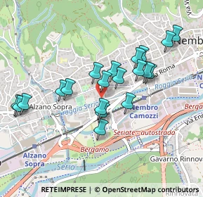 Mappa Via Rotone, 24027 Nembro BG, Italia (0.426)