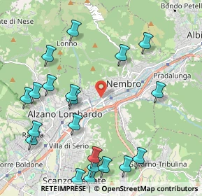 Mappa Via Rotone, 24027 Nembro BG, Italia (2.574)