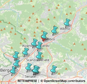 Mappa Via Rotone, 24027 Nembro BG, Italia (4.75533)