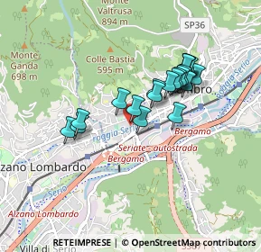 Mappa Via Rotone, 24027 Nembro BG, Italia (0.707)