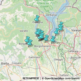 Mappa Via Pul Stretta, 28024 Gozzano NO, Italia (8.27929)