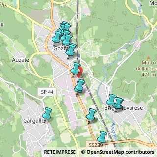 Mappa Via Pul Stretta, 28024 Gozzano NO, Italia (1.0445)