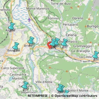 Mappa Via Giuseppe Verdi, 24034 Cisano Bergamasco BG, Italia (2.92)
