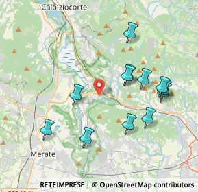 Mappa Via Giuseppe Verdi, 24034 Cisano Bergamasco BG, Italia (3.8875)