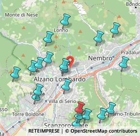 Mappa Via Giacomo Puccini, 24022 Alzano Lombardo BG, Italia (2.3775)