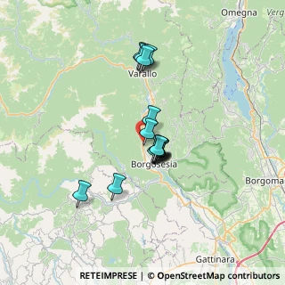Mappa Via Ingegnere Catlinetti, 13011 Borgosesia VC, Italia (5.00133)