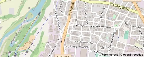 Mappa Almè