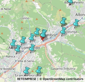 Mappa Via Gennaro Sora, 24027 Nembro BG, Italia (2.08867)