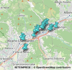 Mappa Via Gennaro Sora, 24027 Nembro BG, Italia (1.16059)