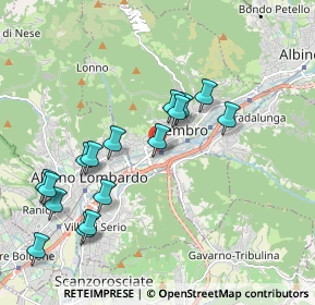 Mappa Via Gennaro Sora, 24027 Nembro BG, Italia (1.99063)
