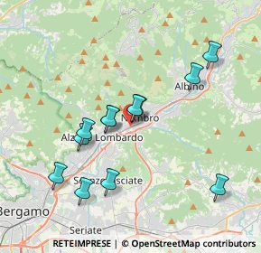 Mappa Via Gennaro Sora, 24027 Nembro BG, Italia (3.54083)