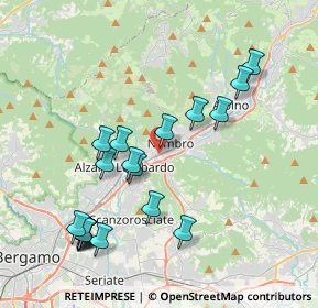 Mappa Via Gennaro Sora, 24027 Nembro BG, Italia (4.22)