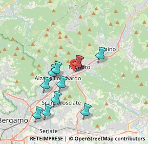 Mappa Via Gennaro Sora, 24027 Nembro BG, Italia (3.29273)