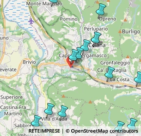 Mappa Via Alessandro Volta, 24034 Cisano Bergamasco BG, Italia (2.72333)