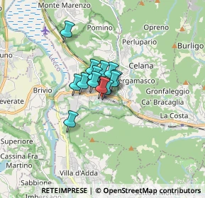 Mappa Via Alessandro Volta, 24034 Cisano Bergamasco BG, Italia (0.80538)