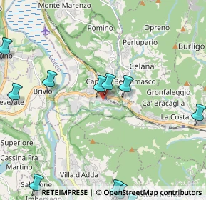 Mappa Via Alessandro Volta, 24034 Cisano Bergamasco BG, Italia (2.93417)