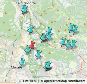 Mappa Via Alessandro Volta, 24034 Cisano Bergamasco BG, Italia (3.8885)