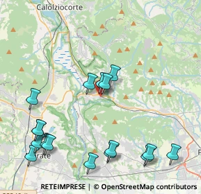 Mappa Via Alessandro Volta, 24034 Cisano Bergamasco BG, Italia (4.92176)
