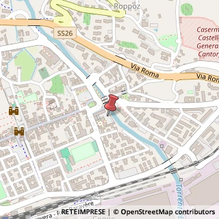 Mappa Piazza Arco D'Augusto, 10, 11100 Aosta, Aosta (Valle d'Aosta)