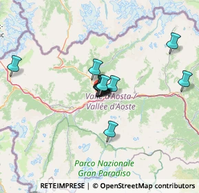 Mappa Via Sant'Anselmo, 11020 Aosta AO, Italia (8.74917)
