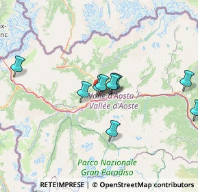 Mappa Via Gorret Abbè, 11100 Aosta AO, Italia (14.13545)