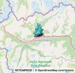 Mappa Via Gorret Abbè, 11100 Aosta AO, Italia (15.86077)
