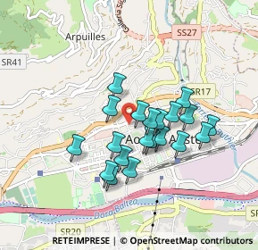 Mappa Via Gorret Abbè, 11100 Aosta AO, Italia (0.696)