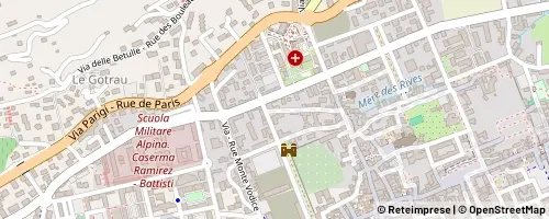 Mappa Aosta