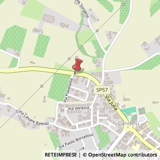 Mappa Via Julia, 10, 31052 Maserada sul Piave, Treviso (Veneto)
