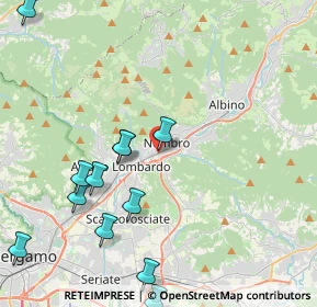 Mappa 24022 Nembro BG, Italia (4.97167)