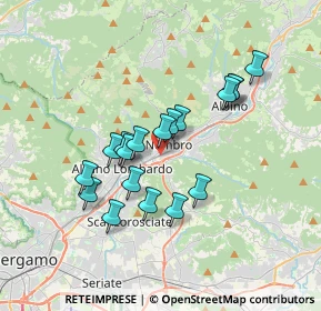 Mappa 24027, 24022 Nembro BG, Italia (2.925)
