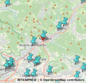 Mappa 24027, 24022 Nembro BG, Italia (6.4625)