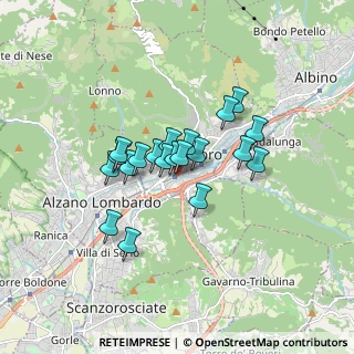 Mappa 24027, 24022 Nembro BG, Italia (1.201)