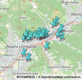 Mappa 24022 Nembro BG, Italia (1.201)