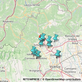 Mappa Via S. Carlo, 36014 Santorso VI, Italia (10.9025)