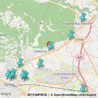 Mappa Via S. Carlo, 36014 Santorso VI, Italia (3.25545)