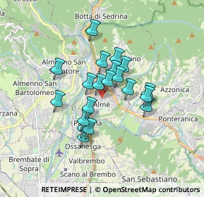 Mappa 24011 Almè BG, Italia (1.27)