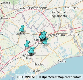 Mappa Via Piero Gobetti, 30029 San Stino di Livenza VE, Italia (6.15333)