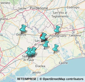Mappa Via Piero Gobetti, 30029 San Stino di Livenza VE, Italia (10.84538)