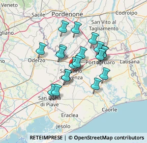 Mappa Via Piero Gobetti, 30029 San Stino di Livenza VE, Italia (10.4605)