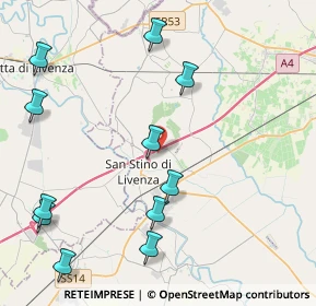 Mappa Via Piero Gobetti, 30029 San Stino di Livenza VE, Italia (5.07455)