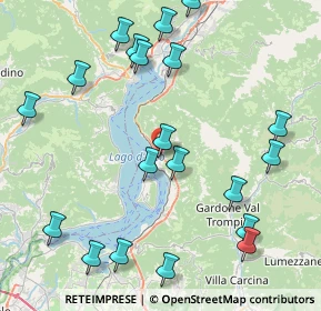 Mappa Via Castello, 25054 Marone BS, Italia (9.797)