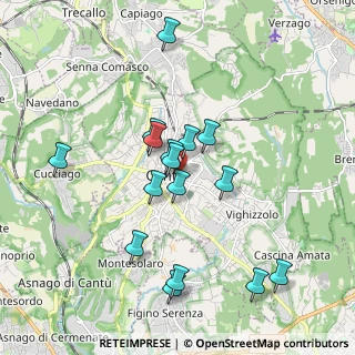 Mappa Via XXIV Maggio, 22063 Cantù CO, Italia (1.7425)