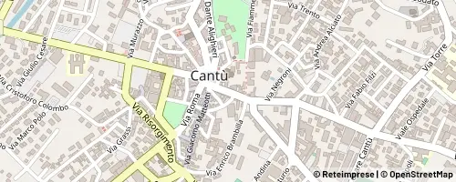 Mappa Cantù
