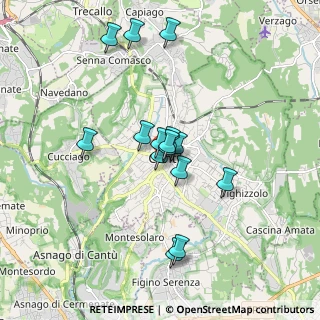 Mappa Piazza Giuseppe Parini, 22063 Cantù CO, Italia (1.43733)