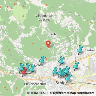 Mappa Via Reghellini, 36015 Schio VI, Italia (2.84571)