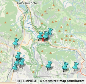 Mappa Via Cà de'Volpi, 24034 Cisano Bergamasco BG, Italia (4.80875)