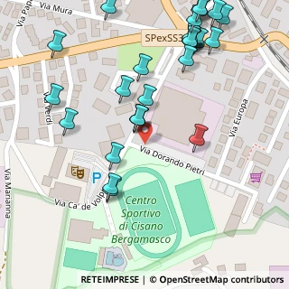 Mappa Via Cà de'Volpi, 24034 Cisano Bergamasco BG, Italia (0.15)