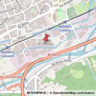 Mappa Via Lombardia, 10, 24027 Nembro, Bergamo (Lombardia)